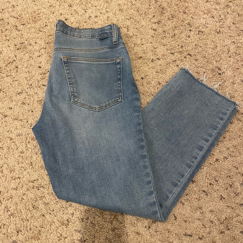 JAG Jeans Ruby Straight Crop Raw hem